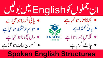 Advance English Structure || Daily use English structure/spoken structure /English structure/24 DEC