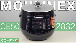 Moulinex CE502832 - вместительная мультиварка-скороварка - Видеодемонстрация от Comfy Moulinex CE502832 - вместительная мультиварка-скороварка - Видеодемонстрация от Comfy