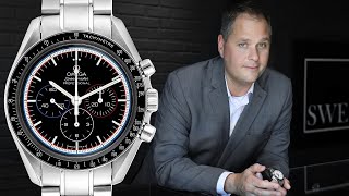 How to Wind a Manual Wind Chronograph  Omega Speedmaster | SwissWatchExpo [Watch How To]