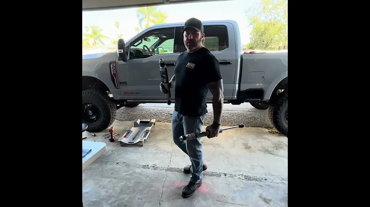 Fox HTO shocks vs Fox 2.0. #fordtrucks #fordsuperduty #fordtruck #superduty #automobile  #ford #fox