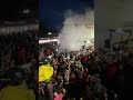 The #motorcycle burnout #contest begins during #myrtlebeach bike week at the eatery Suck Bang Blow