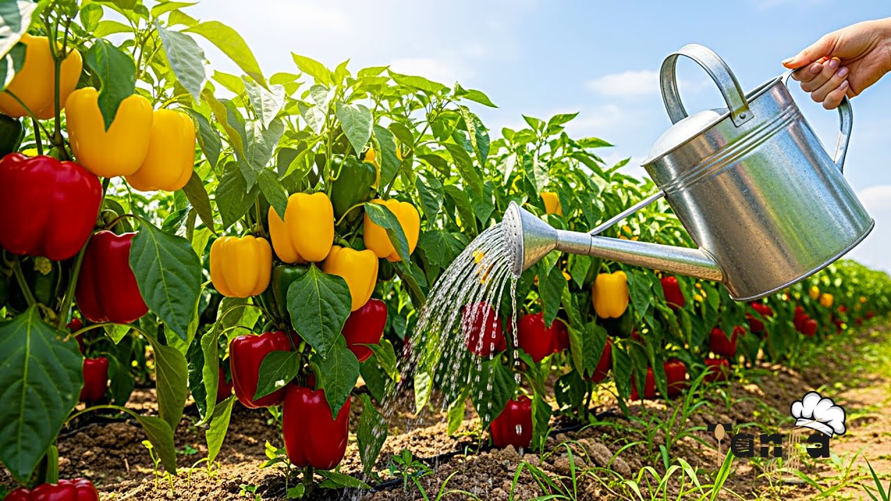 Всего 1 литра этого натурального удобрения достаточно, чтобы перцы и помидоры росли как сумасшедшие!