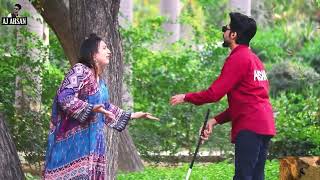 Blind Man SUSU Prank On Girls | BY AJ AHSAN |