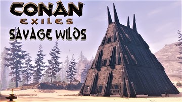 What Am I Building? & Savage Wilds Mod Update 1.3.44 - CONAN EXILES 2.6.1 (PC Gameplay)