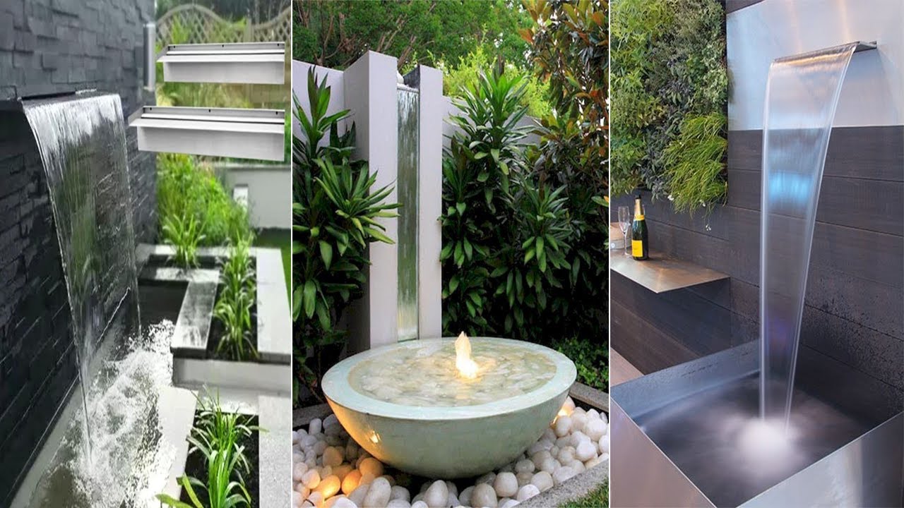 Waterfall Features Design Ideas 2024 | Backyard Waterfall Fountain