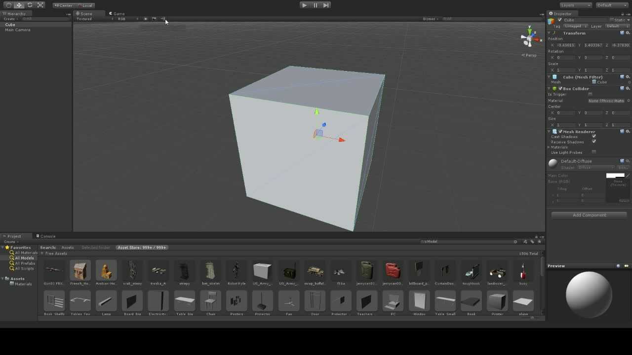 Live Training 23 Sept 2013 Unity Editor  Basics YouTube