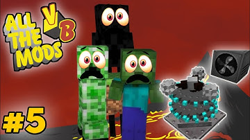 Automatic Mob Farm | All The Mods Volcano Block | EP.05