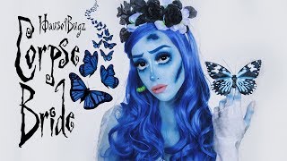 Corpse Bride Halloween Makeup Tutorial | Linabugz
