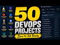 Crack DevOps Interviews in 2026: The Ultimate 50 Projects Bootcamp 🚀