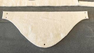 Cutting 10mm Aerogel Felt with Rotary Knife and 5mm Punching Too | AMOR CNC