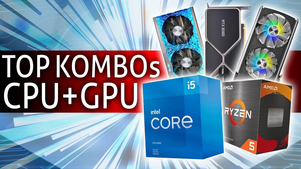 Update Die BESTEN CPU \u0026 GPU GAMING Kombinationen 🔥 2022 Q1