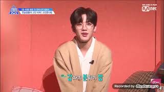 X1 Kim Yohan Funny and adorable moments during Produce X 101