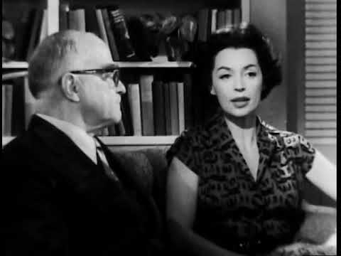 Lilli Palmer interviews Thornton Wilder in 1952