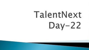 Wipro TalentNext Training on Java Day-22
