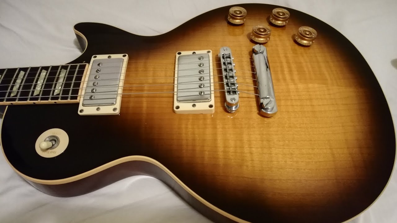 Gibson Les Paul Standard 1993 model review - YouTube