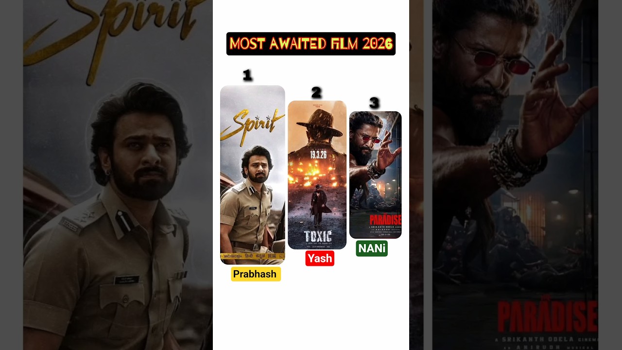 Top 3 Most awaited film 2026| 