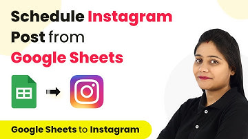 How to Schedule Post on Instagram from Google Sheets - Google Sheets to Instagram