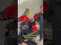Shandong small excavator, comes with awning and multi-tooth rake #digger #excavator