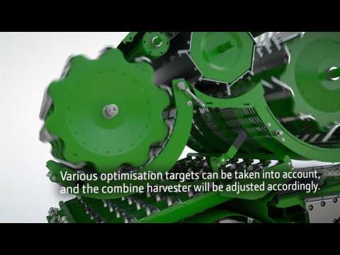 John Deere T670 Combine - Interactive Combine Adjustment (ICA)