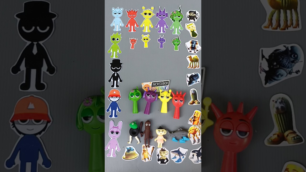 Sprunki Incredibox, Toys, Anomali Brainroot 