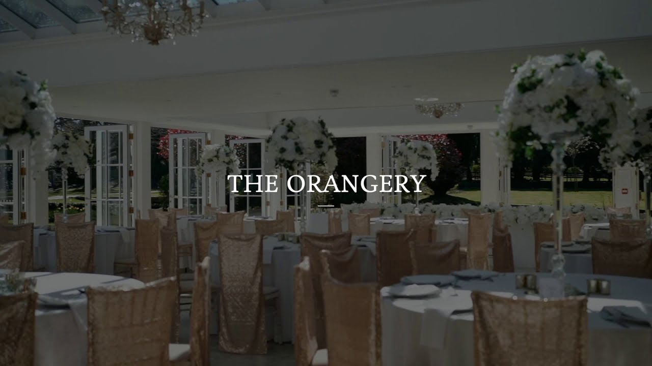 Hayne House Wedding Venue Kent, The Orangery Montage