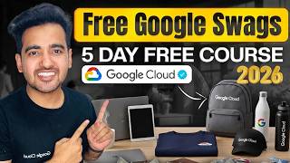 Google Launched Free AI Course 2026 | 5 Day Courses with Swags + Certificate | Google FREE Swags