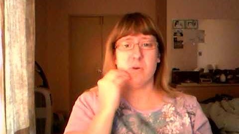 Final Exam video for Semantics ASL