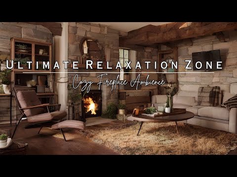 Cozy Fireplace🔥and Rhythms of Jazz🎶Perfect for Relaxation @ AMERICA I Love You