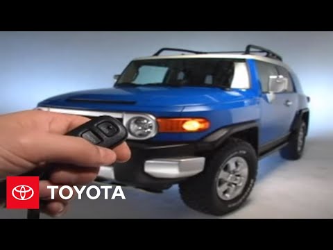 2007 - 2009 FJ Cruiser How-To: Remote Keyless Entry - Overview | Toyota