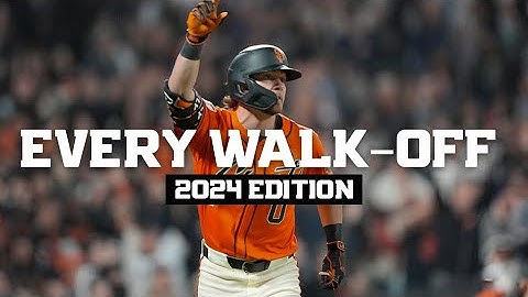 Every Walk-Off Win of the San Francisco Giants 2024 Season