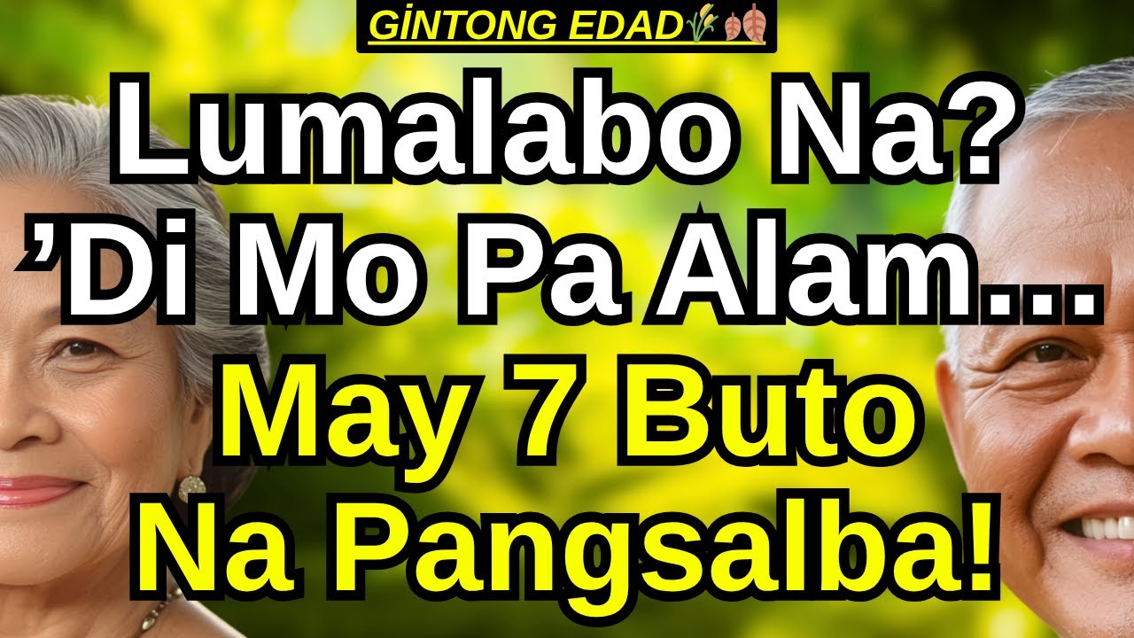 Senior Ka Na? Eto ang 7 Butong Panangga sa Pagkalabo at Katarata —’Wag Mong Palampasin!