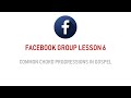 FB Group Lesson 6:  Common Chord Progressions in Gospel