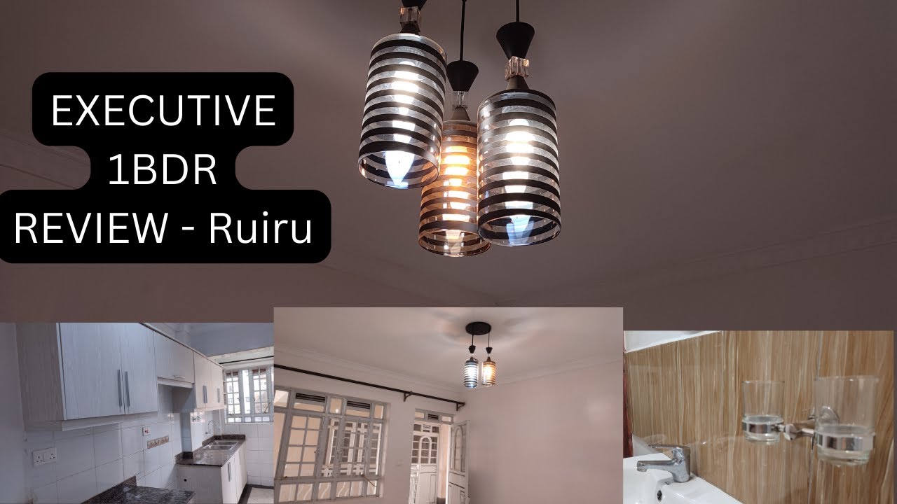 MODERN EXECUTIVE 1BDR REVIEW | BIOMETRIC GATE LOCK | HIGH SECURITY FOR THE APARTMENT | RUIRU - KENYA