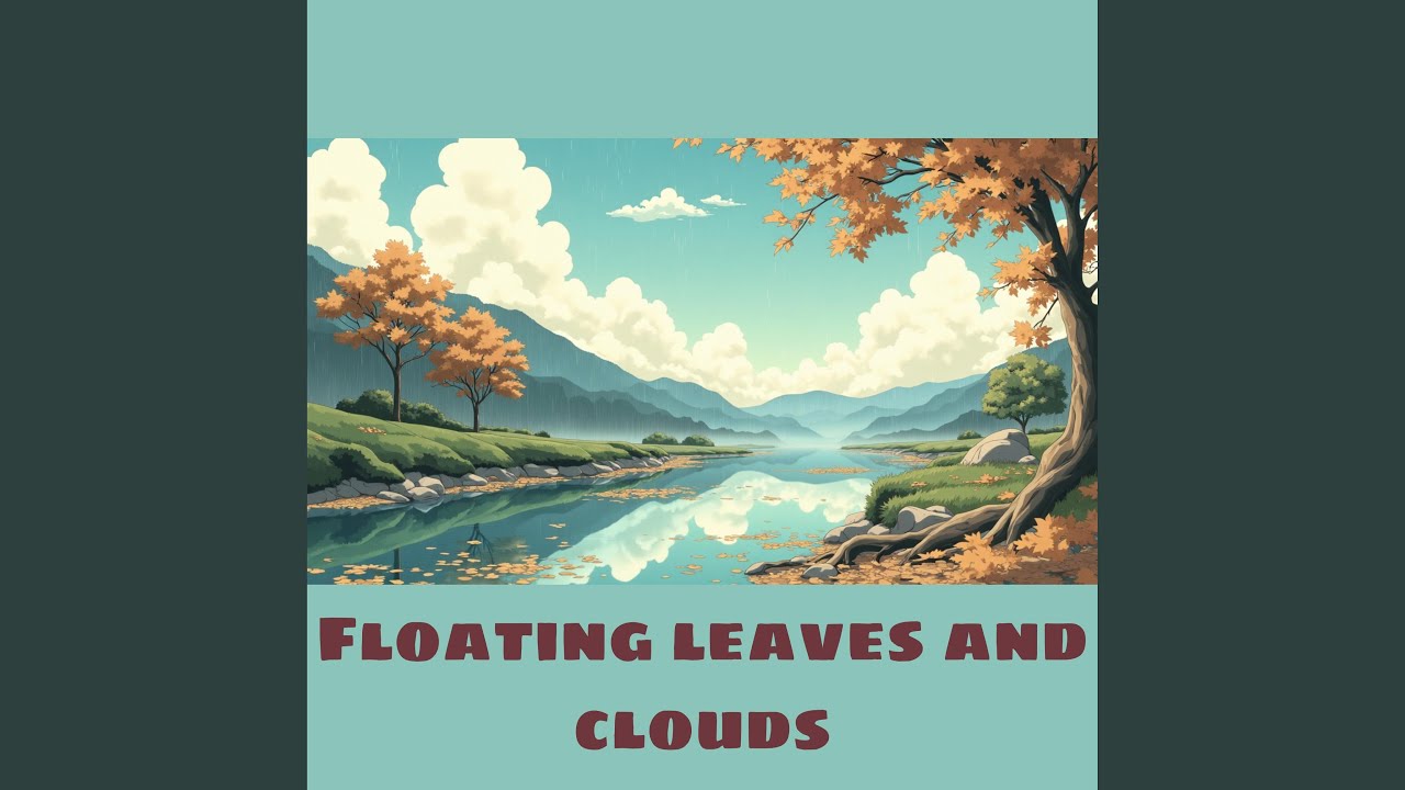 Floating leaves and clouds