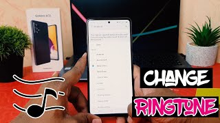 How To Change/Set Ringtones in Samsung Galaxy A72