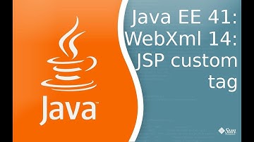 Java EE 41: WebXml 14: Создание тега на JSP странице