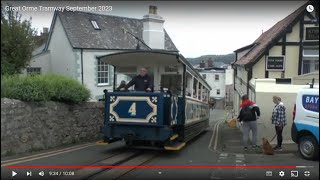 Great Orme Tramway  September 2023 by wooltman 352 views 7 months ago 10 minutes, 9 seconds