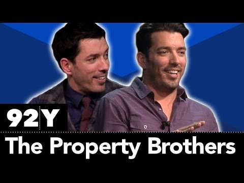 HGTV's "Property Brothers" Jonathan and Drew Scott with Willie Geist