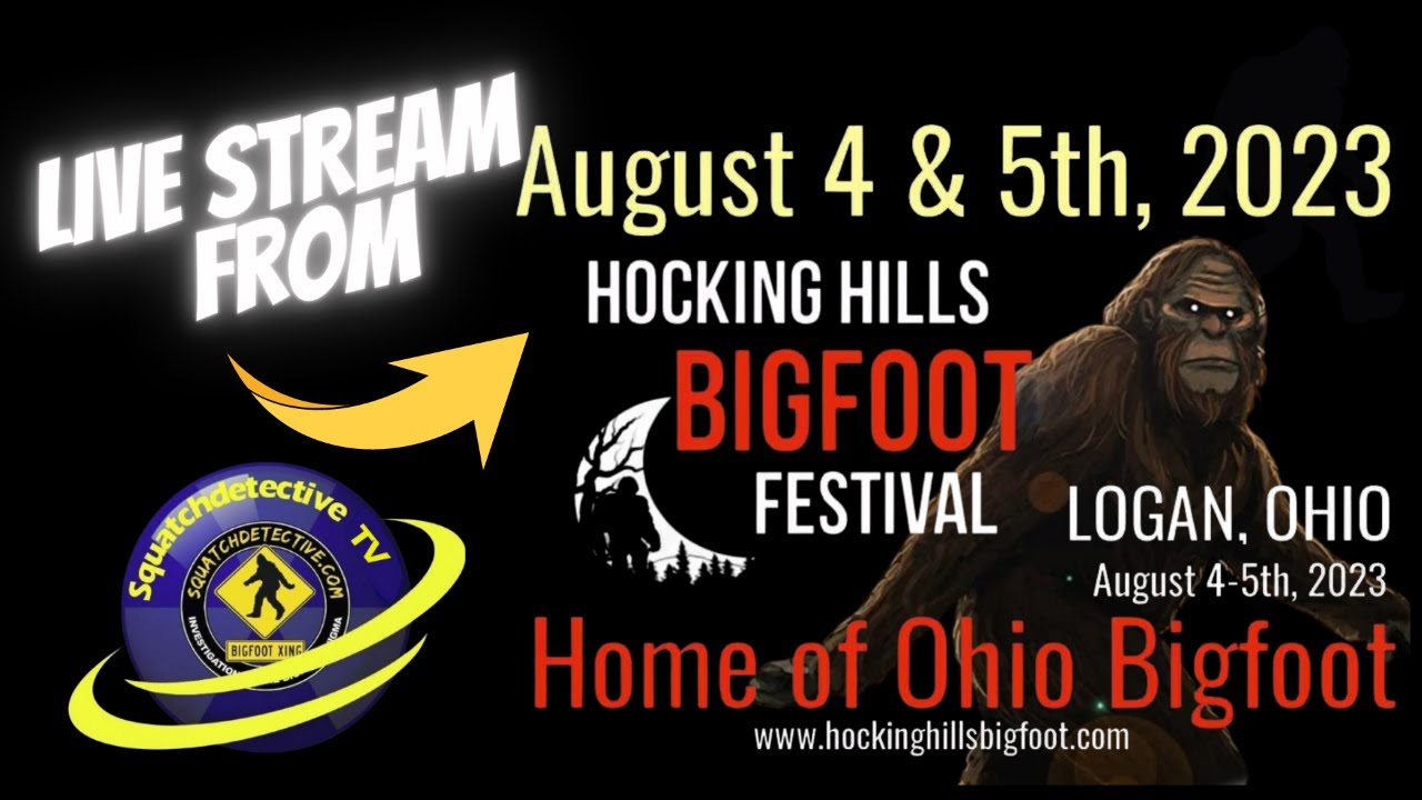 Hocking Hills Bigfoot Festival Live Stream Day 2 YouTube