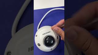 How to adjust IP camera lens (Fixed Hikvision Mini Dome Network Camera)