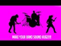 Sound huge! Improve your tone on your 3 piece band