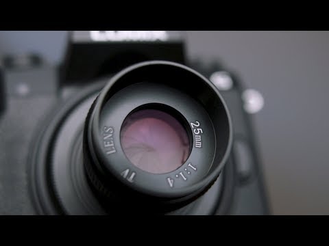 Lens for just €20! 25mm f1.4