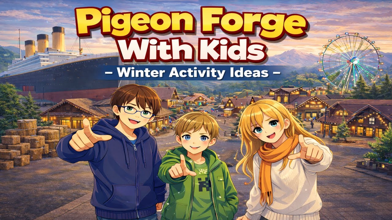 Things to Do in Pigeon Forge with Kids (Winter Trip Ideas!) | Mama Bird Adventures