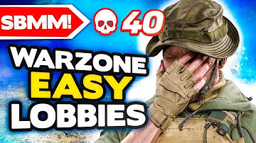 How to get EASY LOBBIES in WARZONE On Any Console or PC in Warzone! (*NO SBMM In VERDANSK*)