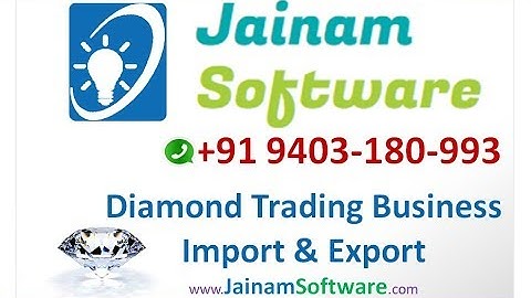 Diamond Merchant Software | Diamond Inventory Management Software | Jainam Software
