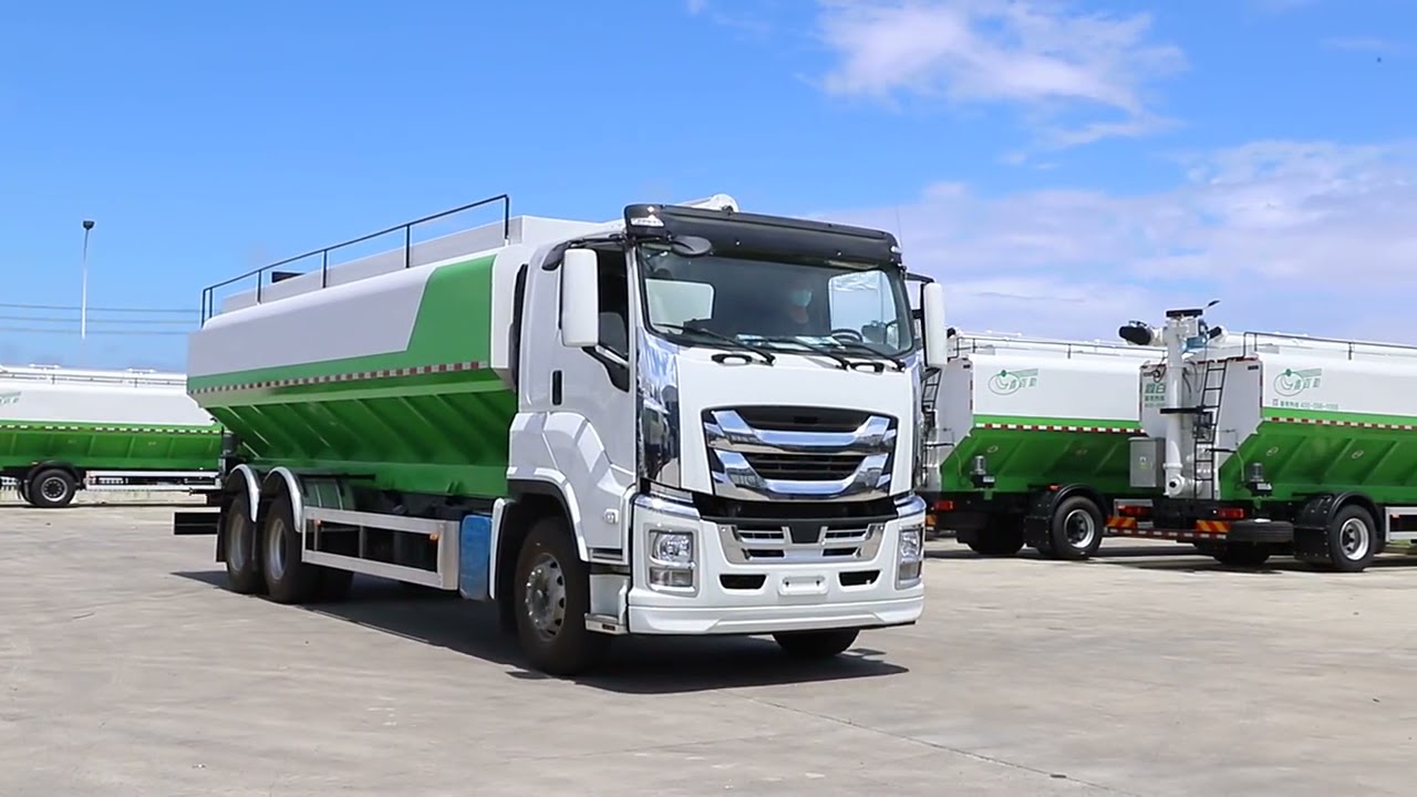 Bulk Feed Truck/ Animal Feed Delivery Truck/ Grain Truck with ISUZU