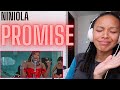 Voice so POWERFUL, my camera couldn&#39;t handle it! 🤯| Niniola - Promise (Official Video) [REACTION!]