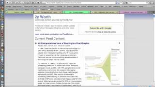 Adding RSS Feeds to Apple Mail