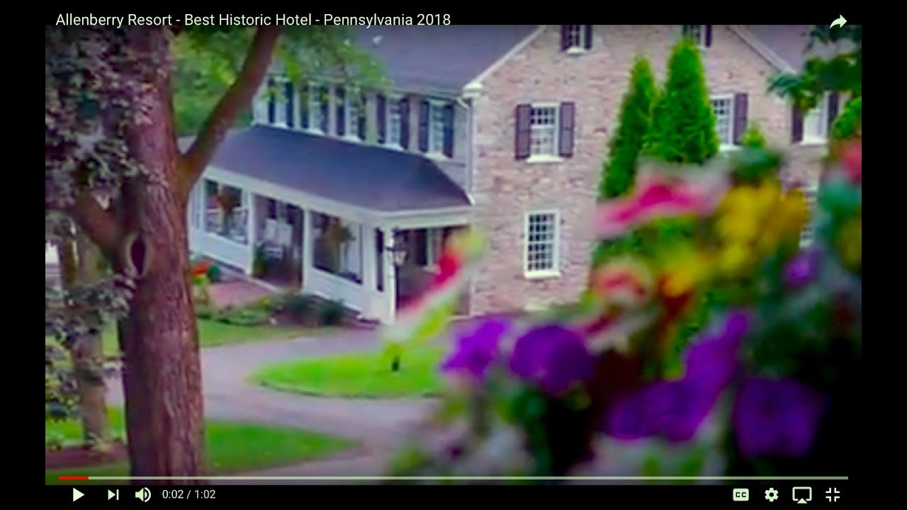Allenberry Resort - Best Historic Hotel - Pennsylvania 2018 - YouTube