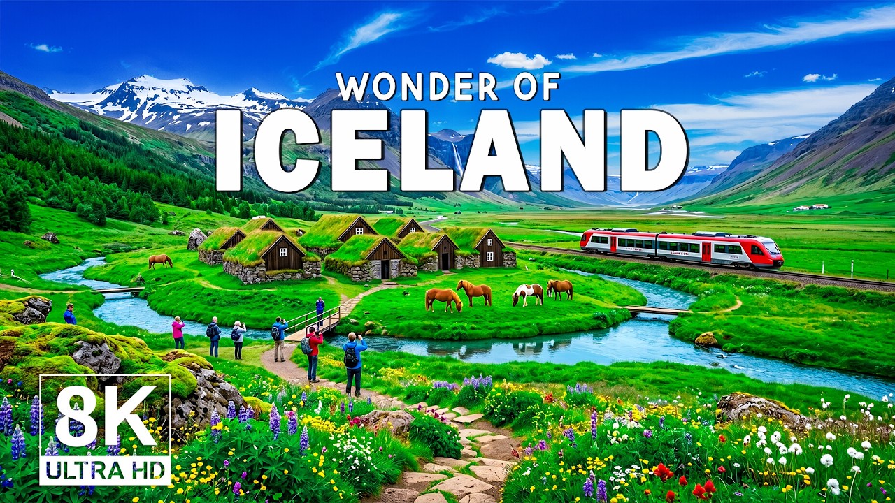 ⁣Wonders Of Iceland | The Most Amazing Places in Iceland | Travel Video 4K